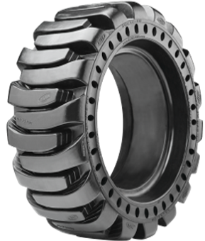 36x14-20  14-17.5 Construction Tires & Tracks 36x14-20/7.5  (14-17.5) Traction Right HPS Solidflex (Tire Only)