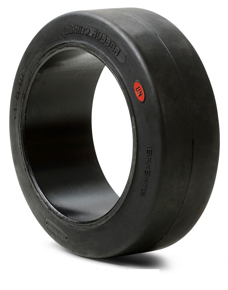 36x14x30 Forklift Tires 36x14x30 Smooth Black Rhino Universal Solid Press-on Forklift Tire
