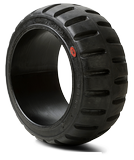 18x5x12-1/8 Forklift Tires 18x5x12-1/8 Traction Black Rhino Universal Solid Press-on Forklift Tire
