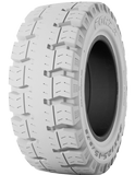 23x9-10 Forklift Tires 23x9-10/6.50 Traction NM Grey Standard Marangoni FORZA F1 Solid Pneumatic Tire (6.50 standard rim)