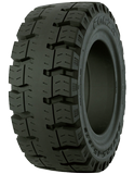 8.25-15 Forklift Tires 8.25-15/5.50 Traction Black Standard Marangoni FORZA F1 Solid Pneumatic Tire (5.50 standard rim)