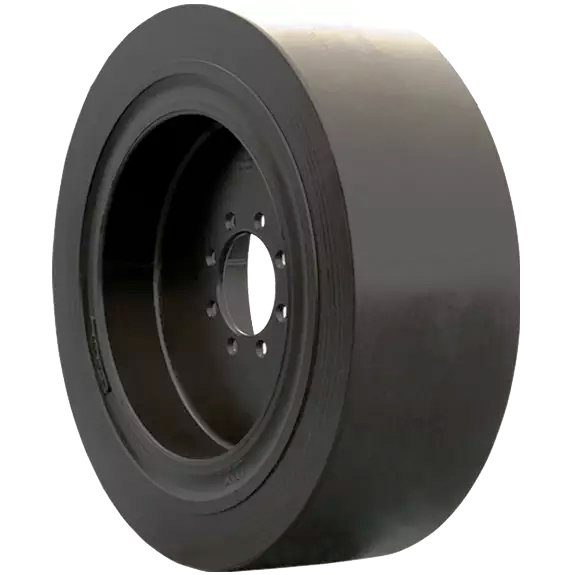 40x9x13 Construction Tires & Tracks 40x9x13 (15-19.5) Smooth Mold-On (No Aperture) Brawler HD Solid Tire