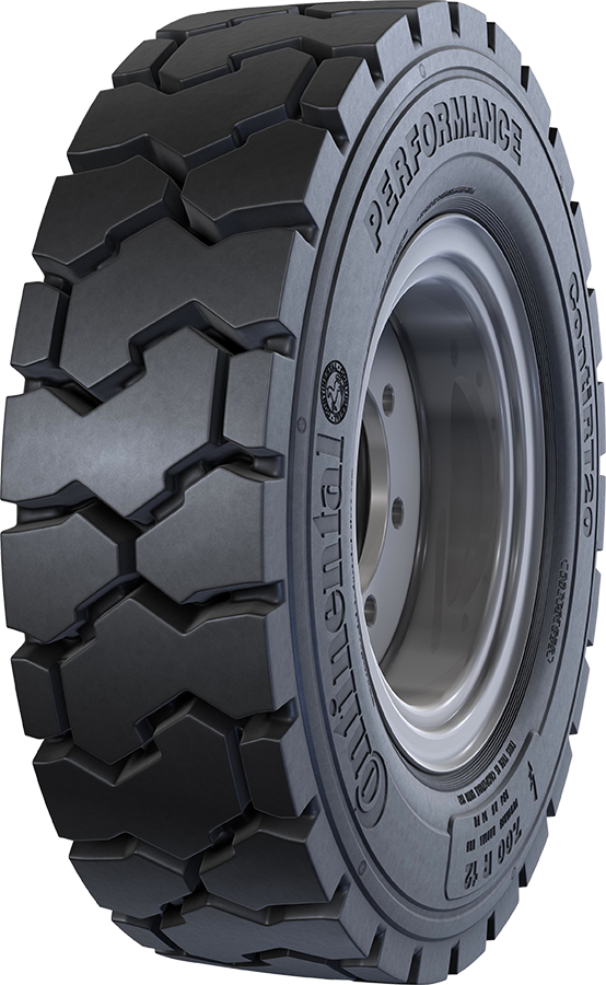 23x9R10 Forklift Tires 23x9R10 Continental RT20 Industrial Radial Tire [225/75R10, 23x9-10]