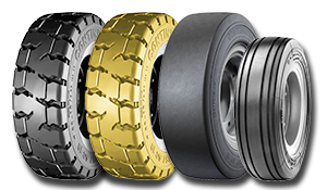 solid pneumatic tires
