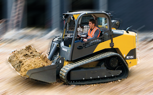 rubber tracks min-excavator compact track loader