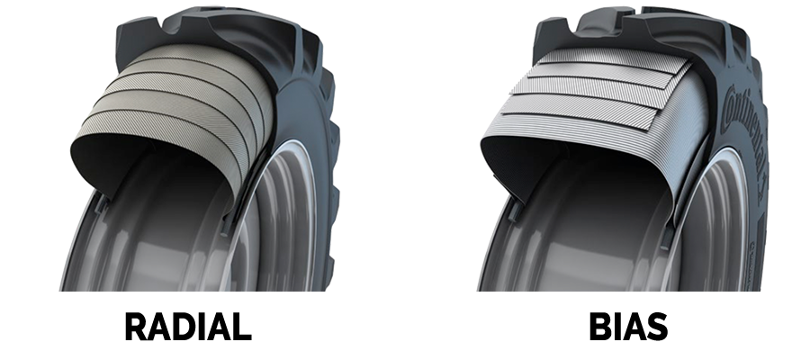 bias vs radial agricultural tractor tires