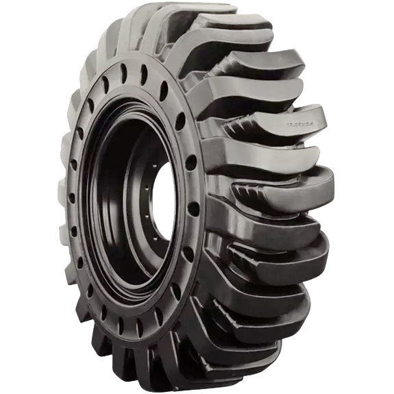 405/70-20 (43x15-24/10) Telehandler Tires 405/70-20 (43x15-24/10) Traction Brawler HPS Solidflex (Tire Only)