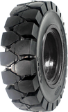6.50-10 Forklift Tires 6.50-10/5.00 Traction Black ChaoYang CL403 Solid Pneumatic Tire (5.00 Standard Rim)
