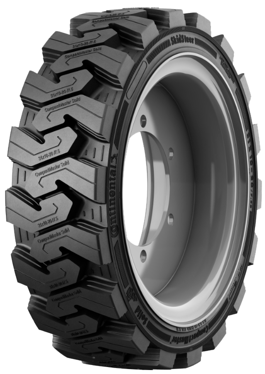 31x10-20/7.50 Solid Continential R4 SKS Non Directional Assembly [7.50 rim] (Tire & Wheel)