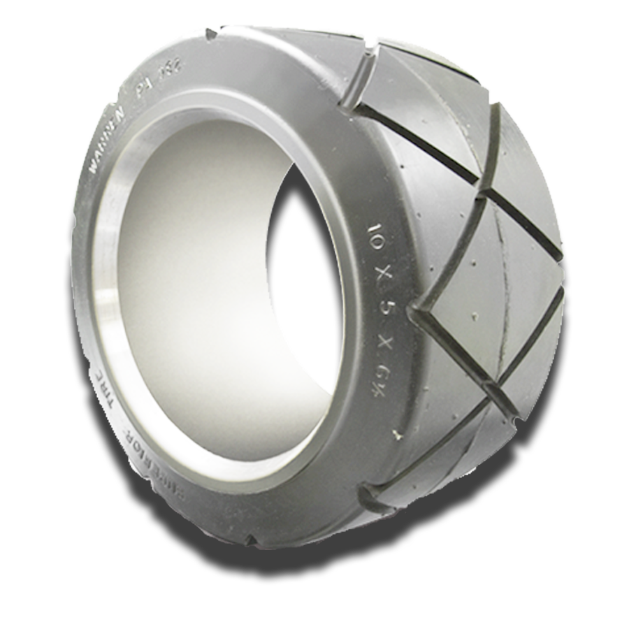 28x10x22 Forklift Tires 28x10x22 Traction Superior Polyurethane Press On Rubber SF DG