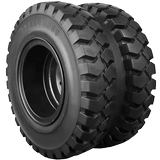 12.00-20 Construction Tires & Tracks 12.00-20 Brawler Excavator Dual Assembly (wheel & spacer ring)