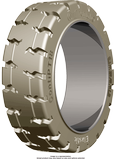 18x7x12-1/8  Forklift Tires 18x7x12-1/8 Traction Non Marking Continental PT18 STB Solid Press-on Forklift Tire (457/178-308)