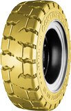 5.00-8 Forklift Tires 5.00-8/3.00 Traction Non Marking Standard Continental SC18 Solid Pneumatic Tire (3.00 Standard Rim)