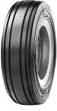4.00-8 Forklift Tires 4.00-8/3.00 Traction Black Rhino Rubber Forte Solid Pneumatic Tire (3.00 Standard Rim)