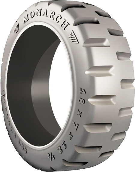 18x5x12-1/8 Construction Tires & Tracks 18x5x12-1/8 Traction Non-Marking Monarch Rubber Press-on (Long Distance)