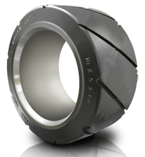 13-1/2x5-1/2x8 Forklift Tires 13-1/2x5-1/2x8 Traction Superior Press On Rubber TF DG