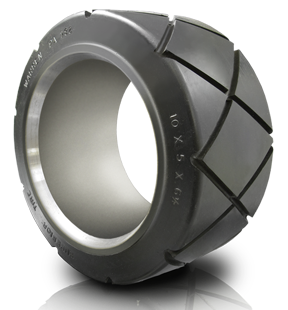 13-1/2x5-1/2x8 Forklift Tires 13-1/2x5-1/2x8 Traction Superior Press On Rubber SC XG