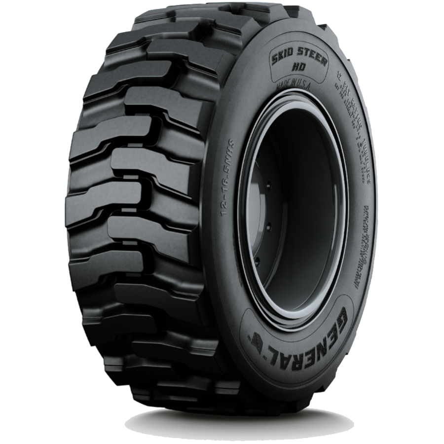 10-16.5 Construction Tires & Tracks 10-16.5/10PR Skid Steer General Tire HD